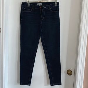 New York & Company Dark Wash Skinny Jeans Size 8